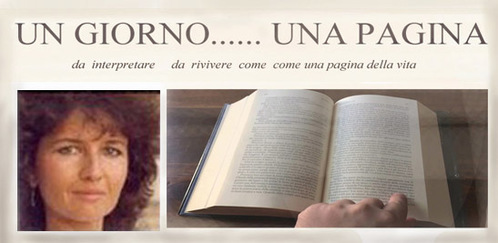 OGGI SU   UN GIORNO UNA  PAGINA   Maria  Gisella  Catuogno  con il suo romanzo  RITRATTI - Profili  di ieri e  di oggi